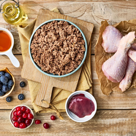 Naturo gato Esterilizado 12 sobres Paté Pollo 85g