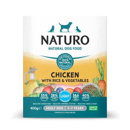 Naturo perro adulto multipack 12x 400g