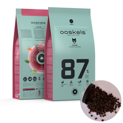 Ooskels 87 Gato Adult Pollo...