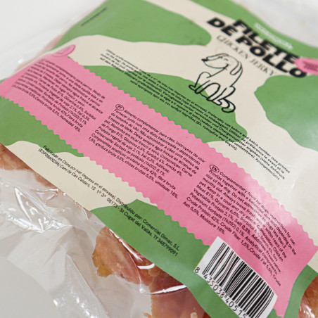 SNACK NATURAL PARA PERRO FILETE DE POLLO DESECADAS Gluten free WUAPU