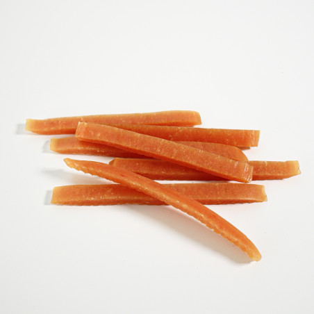 SNACK PARA PERRO EN TIRAS DE POLLO DESECADO WUAPU