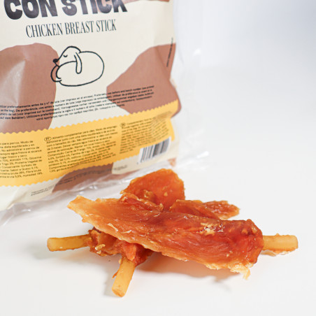 SNACK PARA PERRO EN STICK SABOR QUESO CON POLLO DESECADO WUAPU