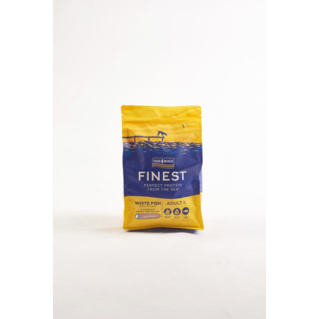 Fish4Dogs Pienso razas pequeñas sin cereales – Pescado blanco y patata