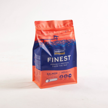 Fish4Dogs Pienso para perro adulto sin cereales – Salmón y patata