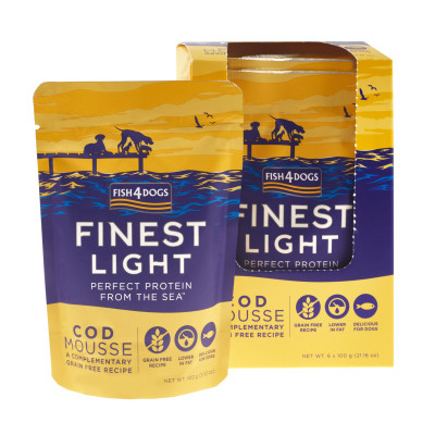 Fish4Dogs Mousse light para...
