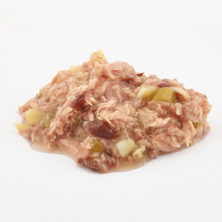 Fish4Dogs Comida húmeda para perro – Atún, boniato y judías 85 g (pack de 12)