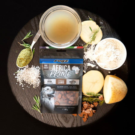 Rogz Snack para Perros Sabor Cordero 6x100g Sin Cereales