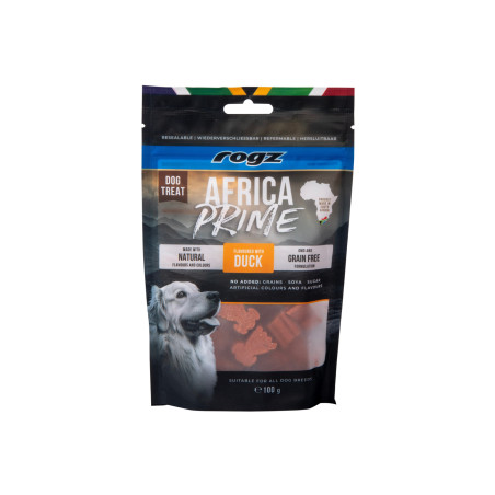 Rogz Snack para Perros Sabor Pato 6x100g Premio Semihúmedo