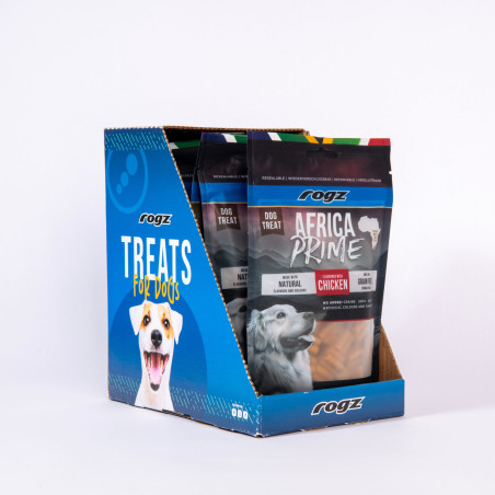 Rogz Snack para Perros Sabor Pollo 6x100g Premio de Entrenamiento