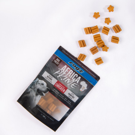 Rogz Snack para Perros Sabor Pollo 6x100g Premio de Entrenamiento