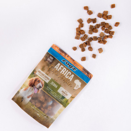 Rogz Snack Piel y Pelo para Perros de Cebra 6x100g Con Omega 3 y 6