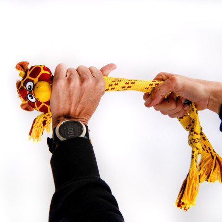 Juguete Cuerda para Perro SCRUBZ SAFARI TIGRE 44cm