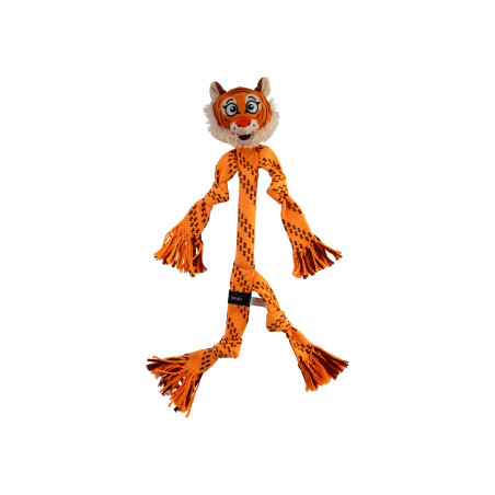 Juguete Cuerda para Perro SCRUBZ SAFARI TIGRE 44cm