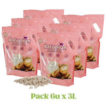 KATOCLEAN CAJA COMPLETA sustrato absorbente para gatos