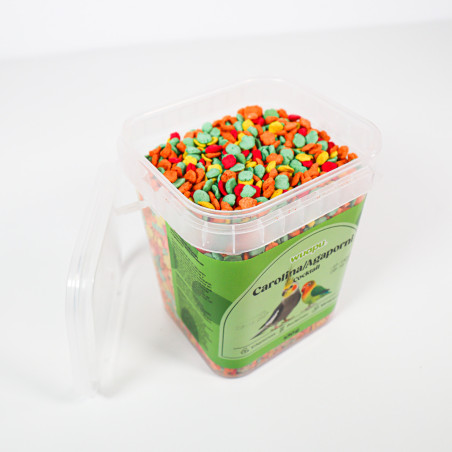 Wuapu cocktail carolina/agaporni 450 g