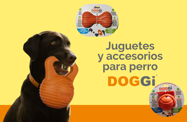 5 juguetes de Doggi para lograr diversión asegurada en tu perro